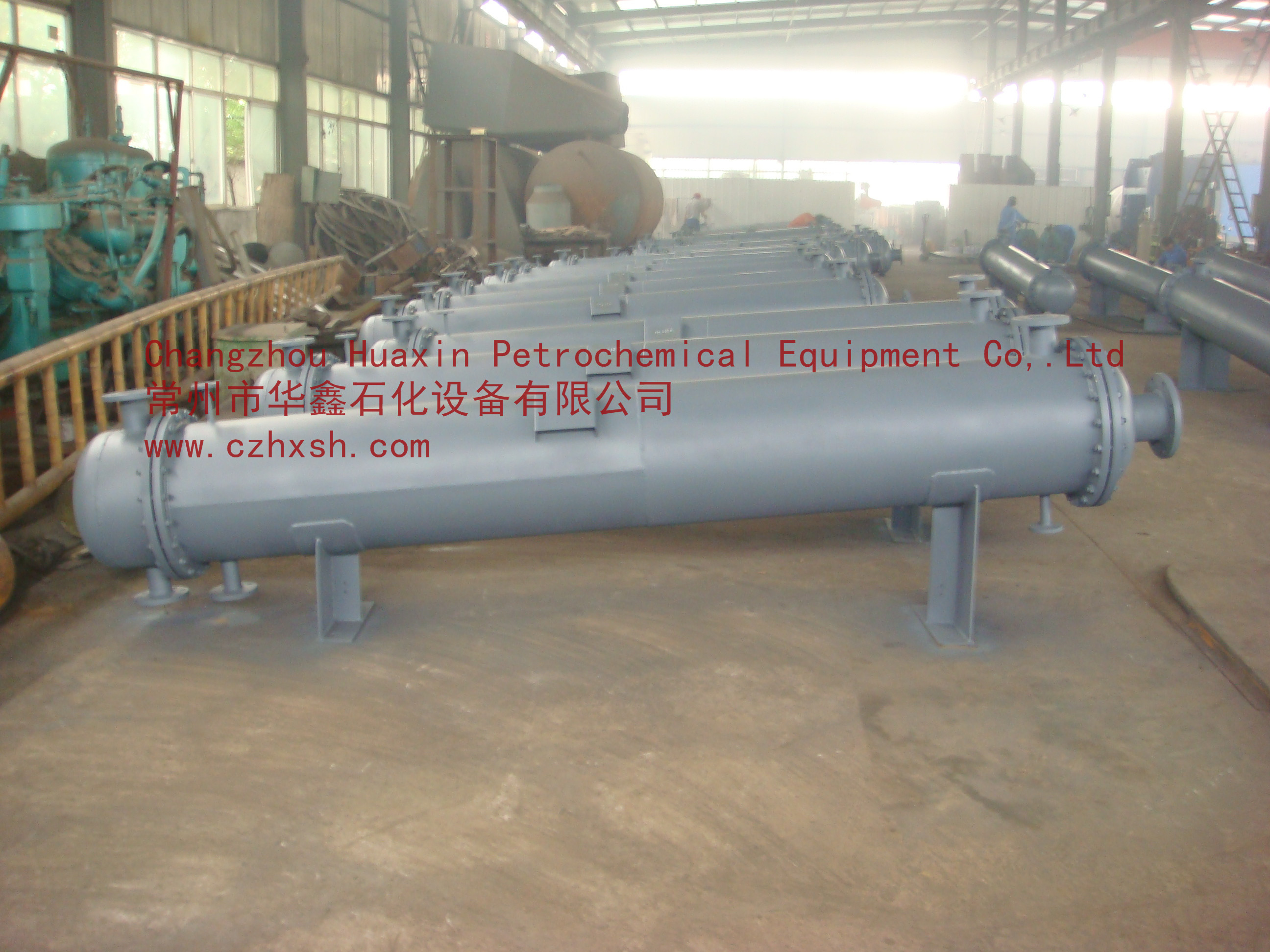 單管板換熱器 Single tube plate heat exchanger1